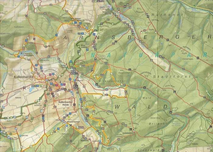 فندق Am Glenne Rüthen